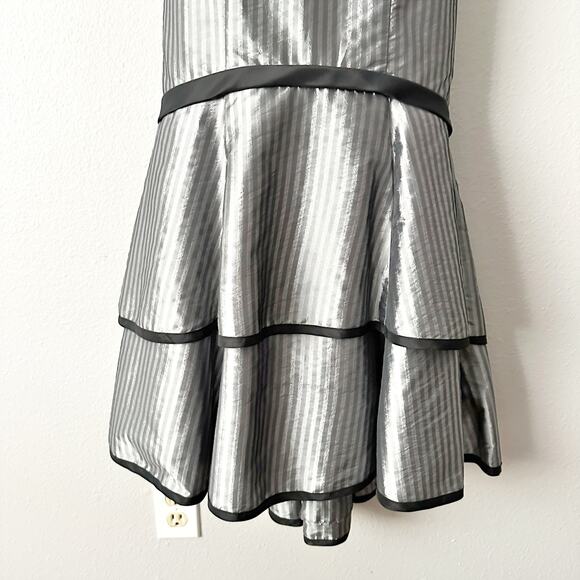 Flirt by Maggie Sottero Mermaid Trumpet Sweetheart Hi-Lo Dress women's size 2 - Picture 5 of 14